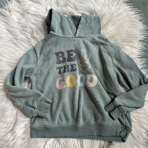 LC Little Co Be The Good hoodie size 4T // 3484